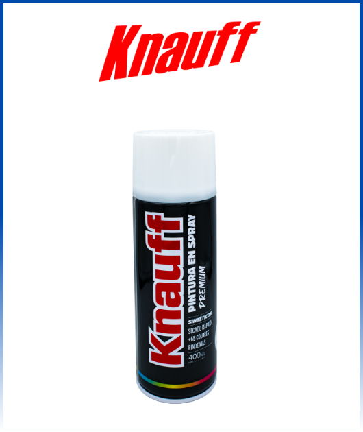 PINTURA SPRAY BLANCO BRILLANTE # 16 KNAUF