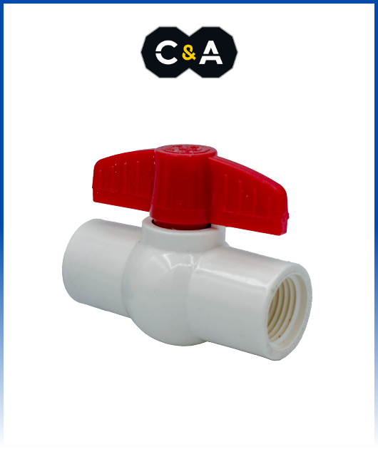 VALVULA ESFERICA PVC (200) 1/2