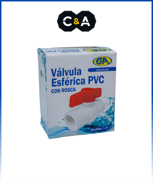 VALVULA ESFERICA PVC (150) 3/4