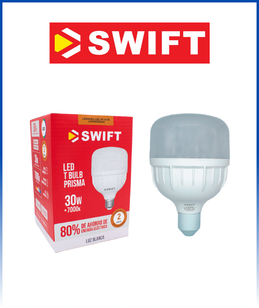 FOCO BOTELLA LED PRISMA 30W 7000K E27 SWIFT (30)