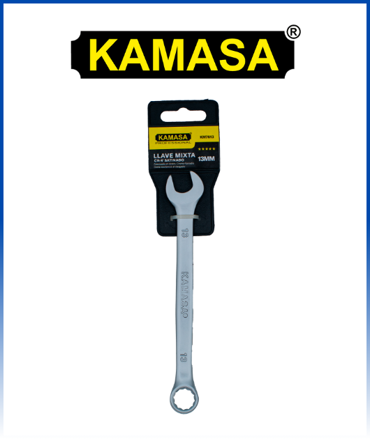 (KM7613) LLAVE MIXTA 13MM CR-V KAMASA (10)