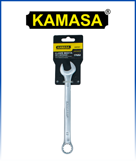 (KM7617) LLAVE MIXTA 17MM CR-V KAMASA (5)