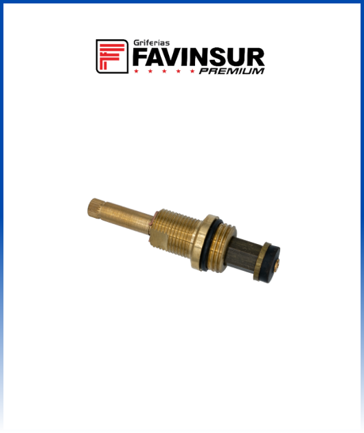 VASTAGO BRONCE P/DUCHA 1/2