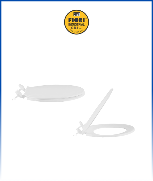 ASIENTO P/INOD. PESADO BLANCO FIORI