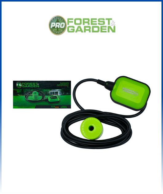 ELECTRONIVEL (VERDE) 15AMP 3MTS CABLE 220V- FOREST GARDEN (CAJA)