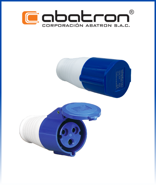 (AB-213) TOMACORRIENTE INDUSTRIAL IP44 29+T 16A 220-240V ABATRON