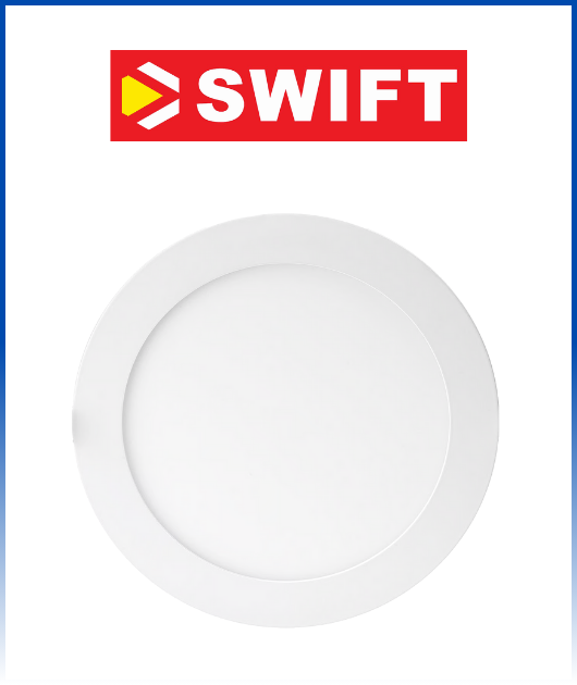 PANEL SOBREPONER CIRCULAR LUZ BLANCA 18W 6500K SWIFT