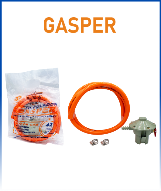 REGULADOR DE GAS EN KIT GASPER