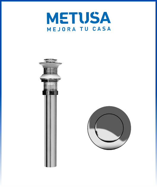 (MASB017) DESAGUE PUSH CR.1 1/4 X 10