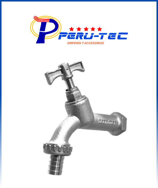LLAVE JARDIN CROMADA TECNIMET