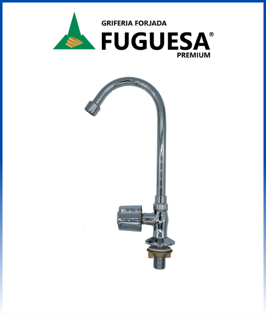 LLAVE PICO BAR CROMADO GRECIA