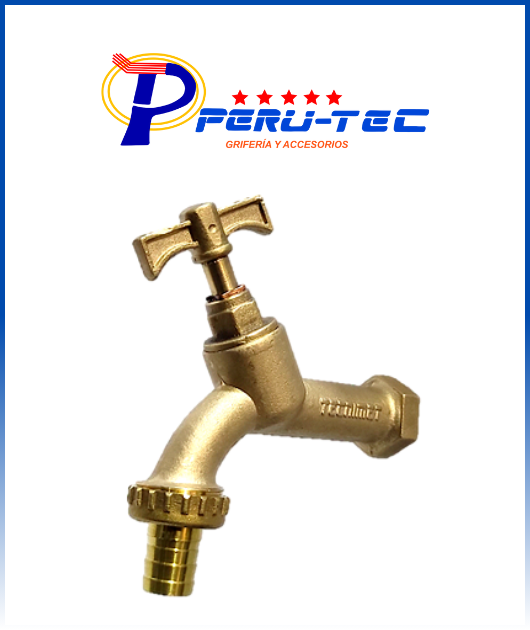 LLAVE JARDIN 1/2 PARACAS BRONCE TECNIMET
