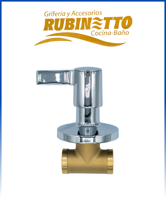 (50905109)LLAVE DUCHA PÉSADA P/ALETA RUBINETTO