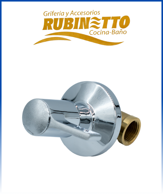 (50905109)LLAVE DUCHA PÉSADA P/ALETA RUBINETTO