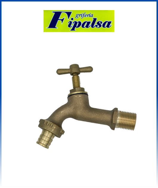 CAÑO JARDIN BRONCE GRANALLADO FIPALSA (200)