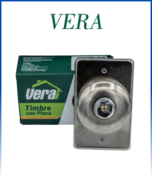 TIMBRE CAMPANILLA CROMADA VERA