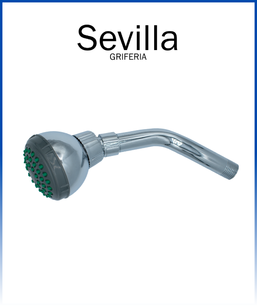 CABEZA D/DUCHA CR PTO VERDE CO2T (BEYSA) SHEFFIELD SEVILLA C/BRAZO