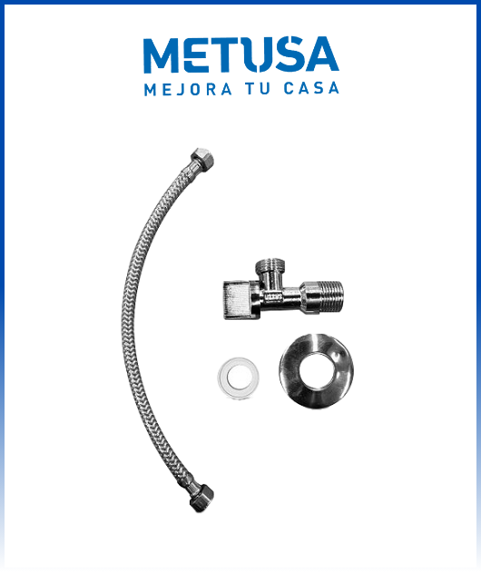(MASTD146S) KIT INSTALACION P/LAVATORIO ECONOMICO METUSA(18)