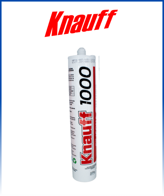 SILICONA CARTUCHO KNAUF 1000 C/TRANSPARENTE(24)
