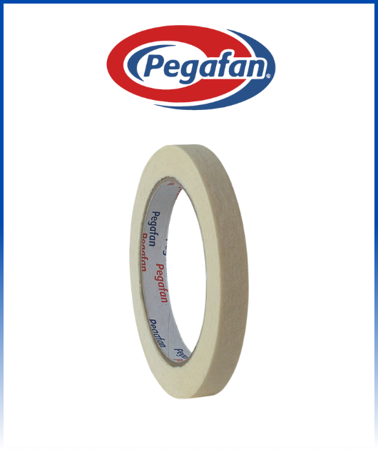 MASKING TAPE. CREPE 550 12MM 1/2 X 40 YDS PEGAFAN (CAJA X 90)