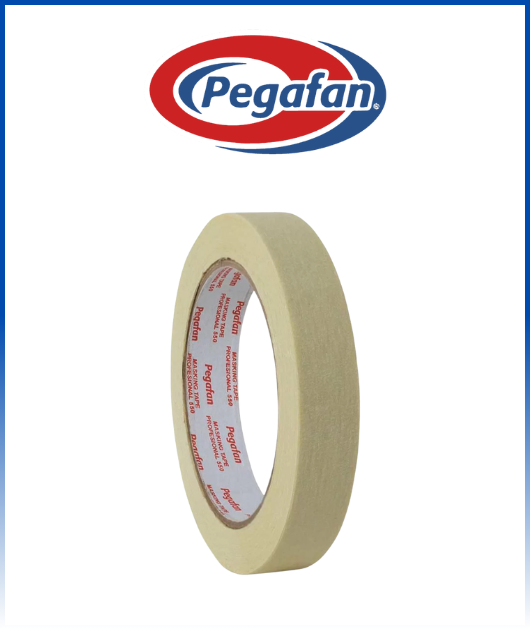 MASKING TAPE CREPE 550 18MM. 3/4 X 30 YDS PEGAFAN (CAJA X 60).