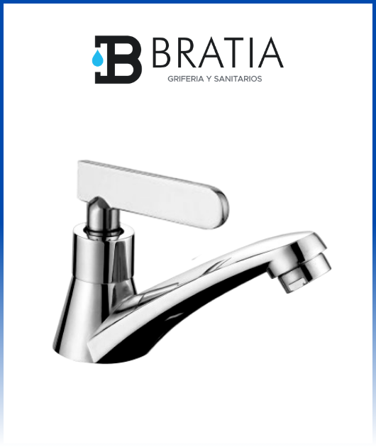 (100048) LLAVE P/LAVATORIO BARCELONA B-06 BRATIA