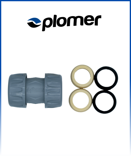 ACOPLE COMPRESION. PVC 1