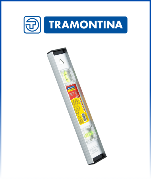 (43120014) NIVEL ALUMINIO 350MM TRAMONTINA