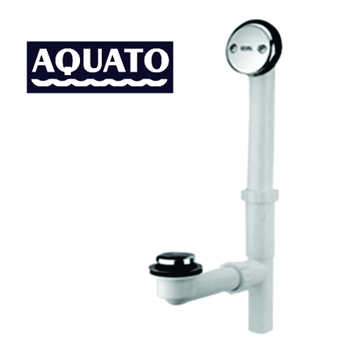(AQ21065)20A-037  UNI. DESAGUE P/TINA TAPON PUSH  AQUATO