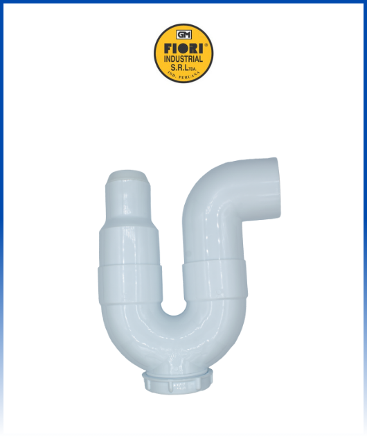 TRAMPA U P/LAVAT. Y LAVAD. 2 CON REGISTRO -INDUSTRIAL FIORI