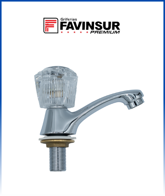 LLAVE LAVATORIO ACR. PREMIUM FAVINSUR