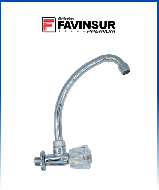 LLAVE PICO COCINA ACR. PREMIUM FAVINSUR