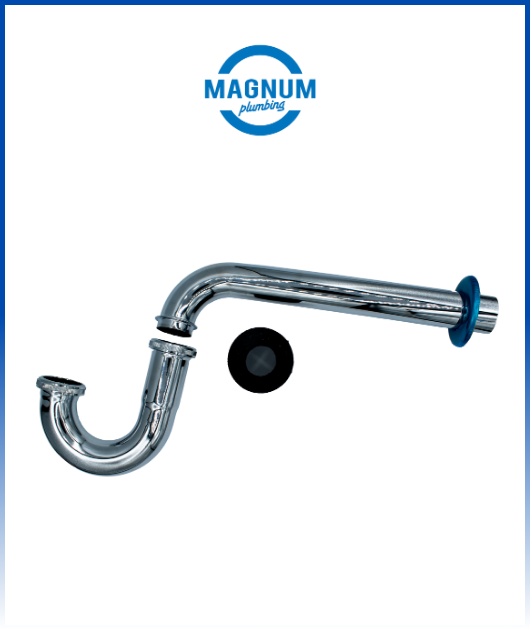 TRAMPA P MAGNUM C/LARGA TP114-ALXX1 1/4 CROMO A INOX.