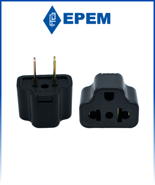 (K320080)  ADAPTADOR UNIVERSAL NEGRO EPEM (100 UNI.)
