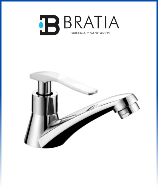 (100047) LLAVE P/LAVATORIO BARCELONA B-05 BRATIA
