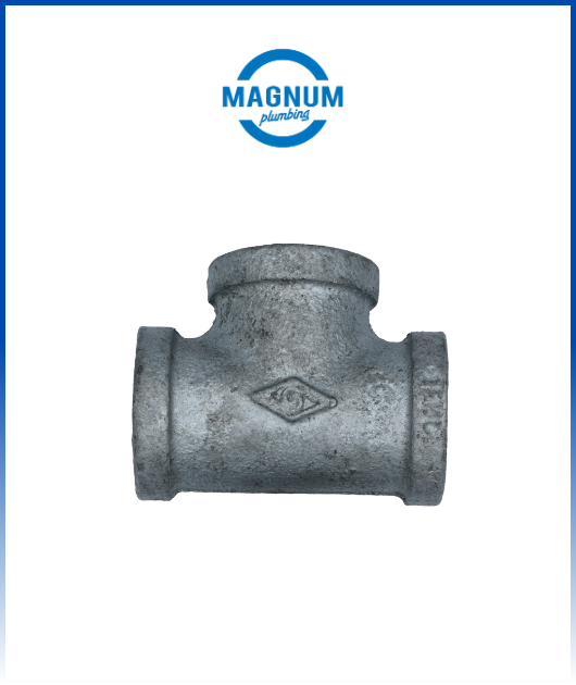 CONEX. FE. GALV. 150 LB MAGNUM TEE X  1
