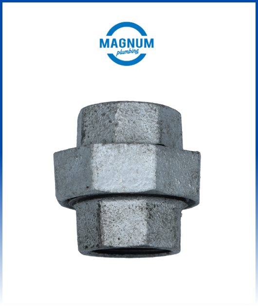 CONEX. FE. GALV. 150 LB MAGNUM UNION UNIVERSAL X   3/8
