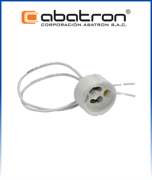 SOCKET PORCELANA PARA DICROICO (GU10) ABATRON