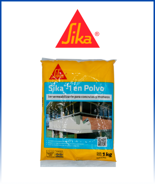 SIKA 1 EN POLVO (CAJA 8 X 1KG) - SIKA