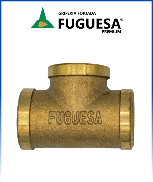TEE DE BRONCE PESADO 3/4