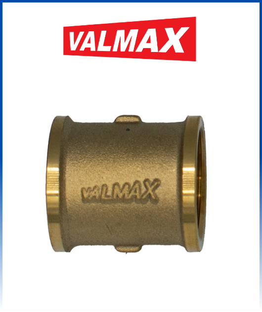 UNION SIMPLE DE BRONCE 1/2 VALMAX(BOLSAX10)