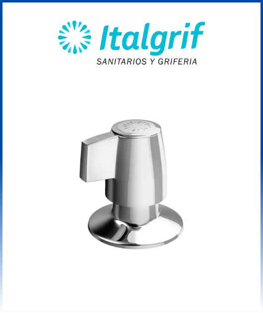 (GR70Q000)  LLAVE DE DUCHA CR. MOD. CABO BLANCO  ITALGRIF