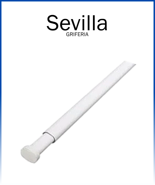 CORTINERO BLANCO 70-120 CM SEVILLA (40)