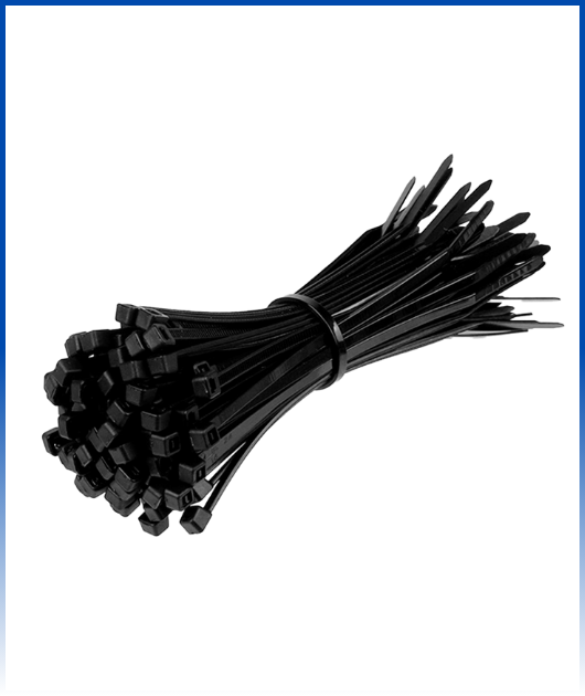 (AB-200B) CINTILLO DE AMARRE NEGRO 200 * 4.80 MM ENERVOLTAGE