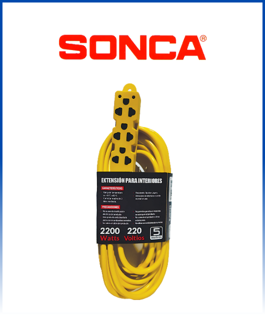 (47852) SONCA SE-20085 5MTS. EXTENSION 3TOMAS