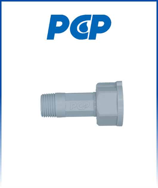 (3111) RACOR CONECTOR DE 55MM TUERCA Y EMPAQUE PCP (260)