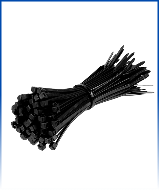 CINTILLO D/NYLON NEGRO  4.8 X 350MM 
