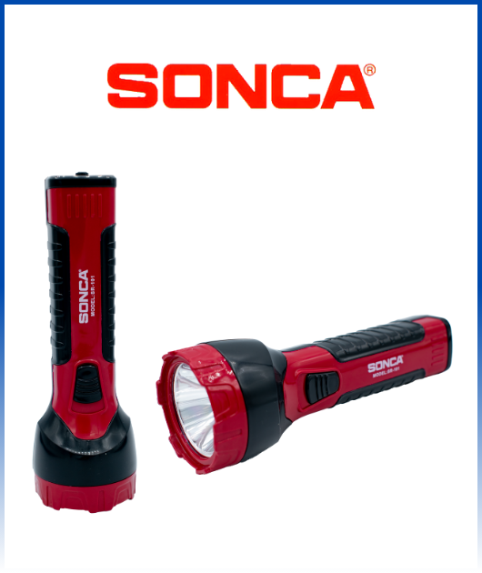 (47832) SONCA SR-101 LINTERNA ANTORC 1W LED 120/1