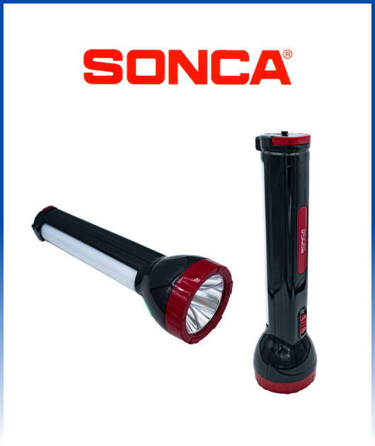 (47835) SONCA ANTORCH + LAMPARA 3W/16W SR-104ME 50/1