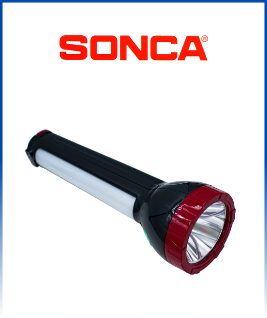 (47835) SONCA ANTORCH + LAMPARA 3W/16W SR-104ME 50/1